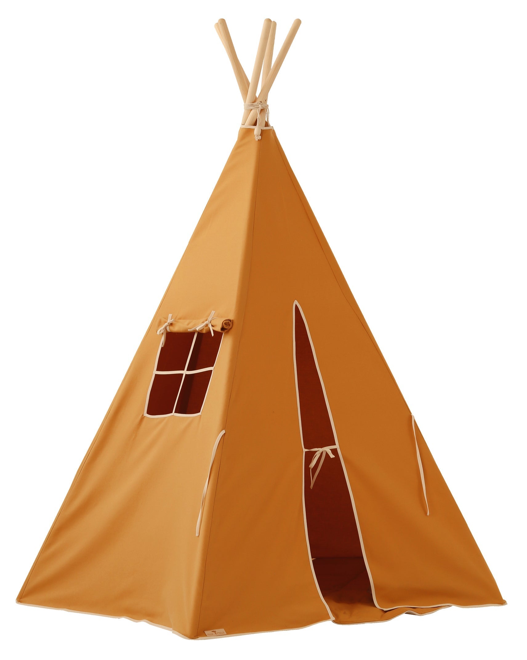 ochre Teepee And Mat Set