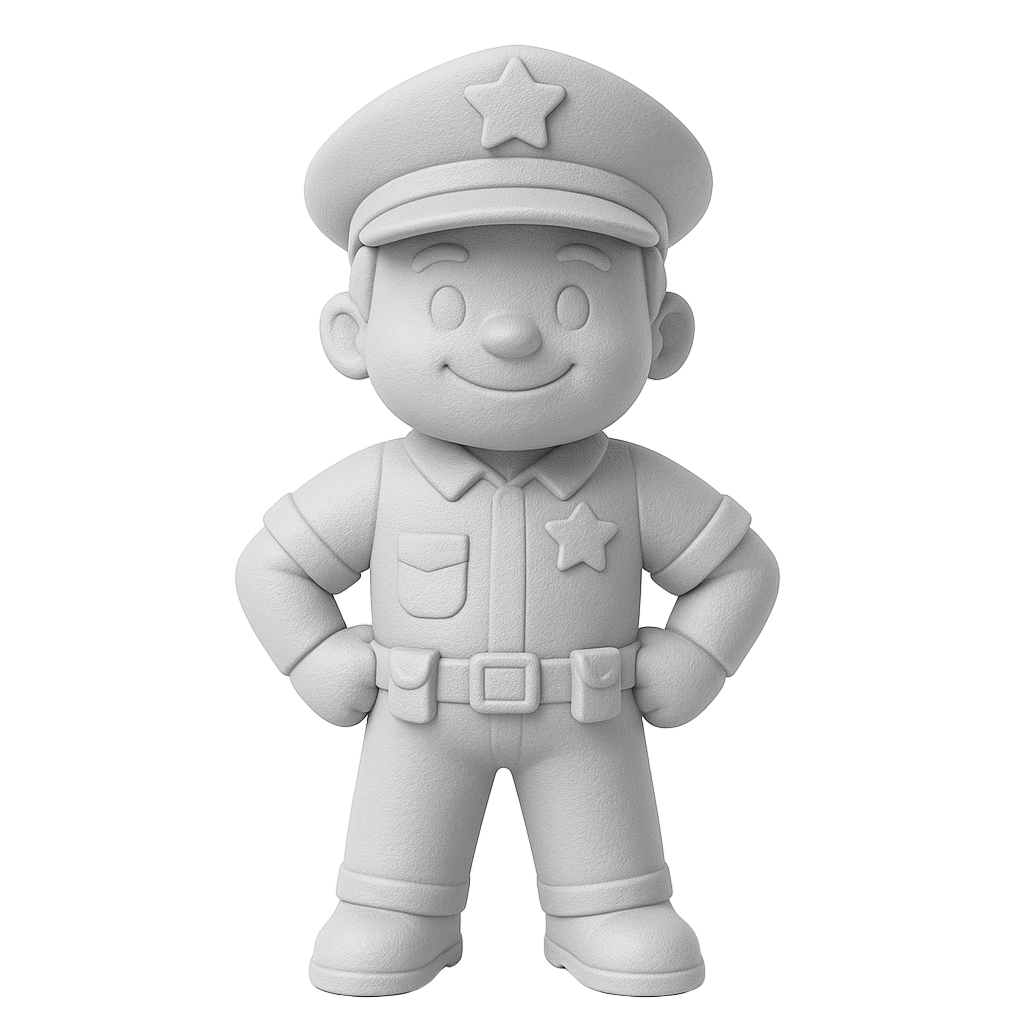 Officer Ollie — The Friendly Protector