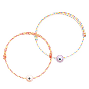 Sorbet & Ruthie Rainbow Evil Eye Bracelet Bundle