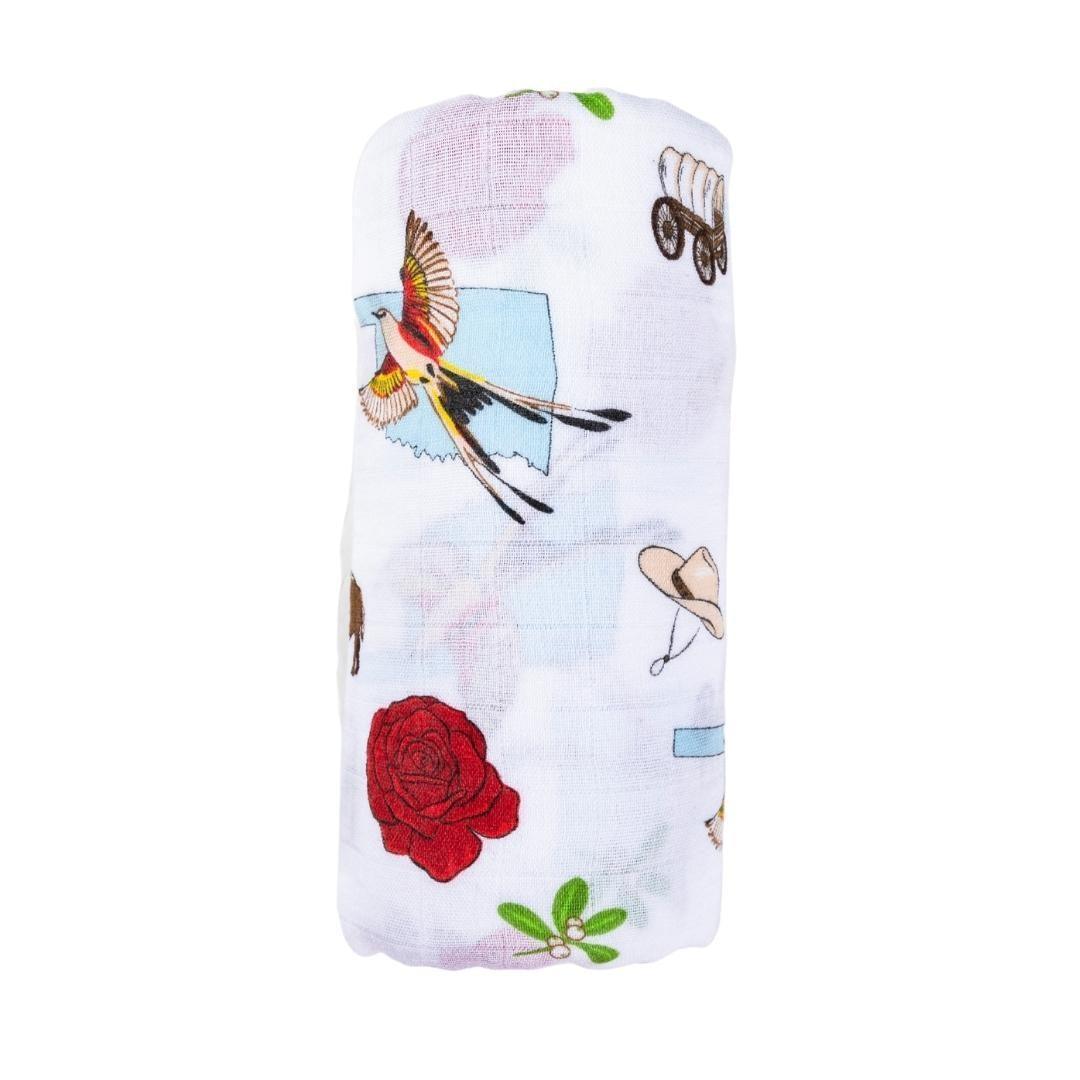 Oklahoma Scissortail Baby Gift Bundle 3 Piece Newborn Essentials