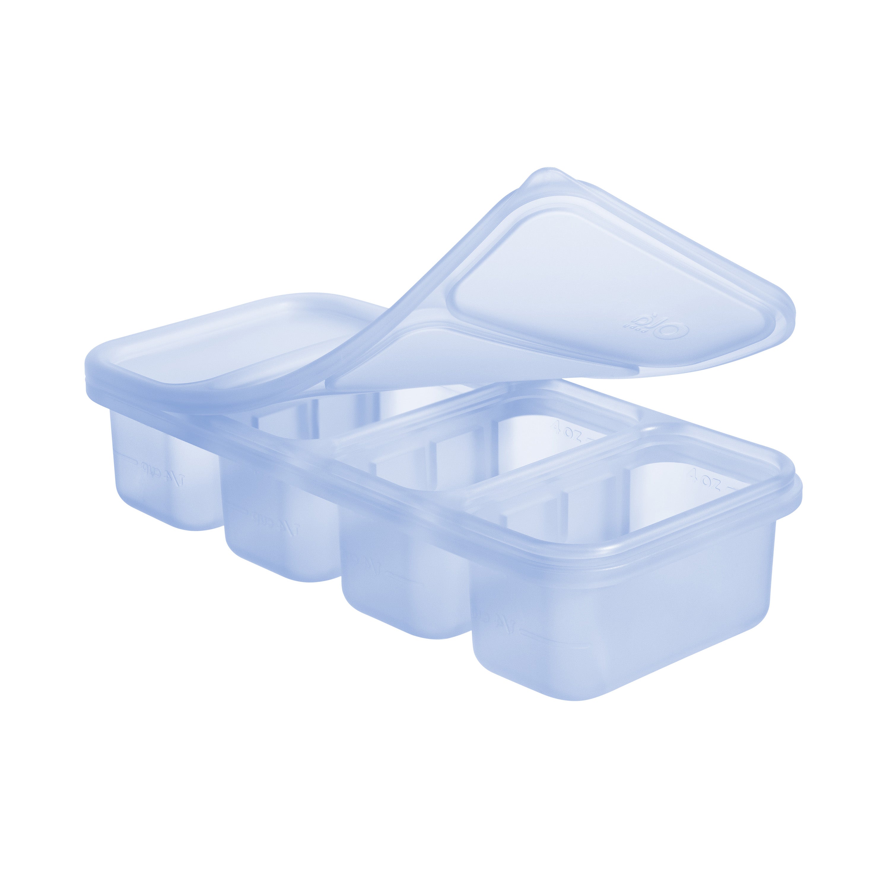 Silicone Freezer Tray For Batch-prepped Baby Food (1/2 Cup)