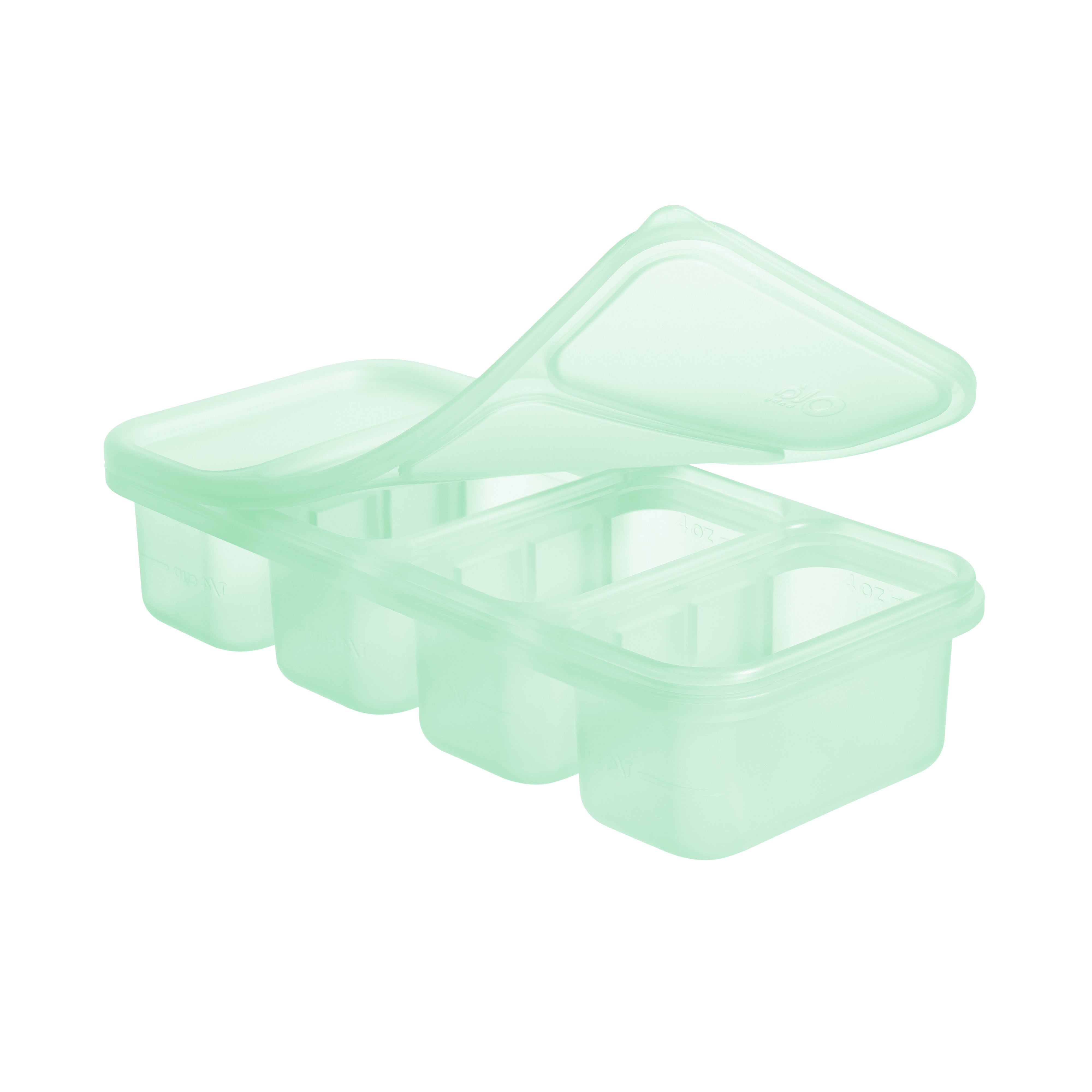 Silicone Freezer Tray For Batch-prepped Baby Food (1/2 Cup)