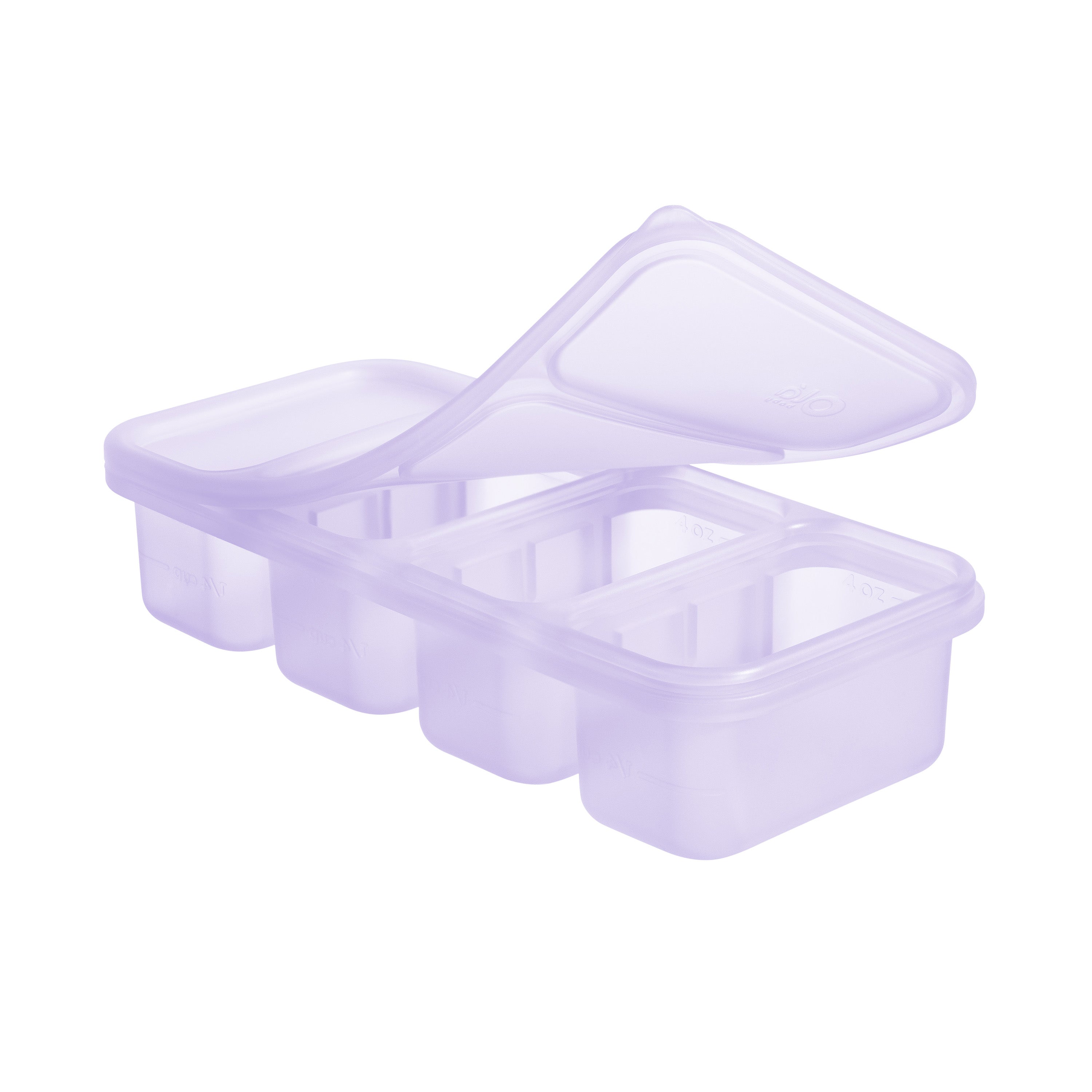 Silicone Freezer Tray For Batch-prepped Baby Food (1/2 Cup)