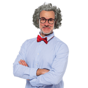 Old Man Wig For Adults