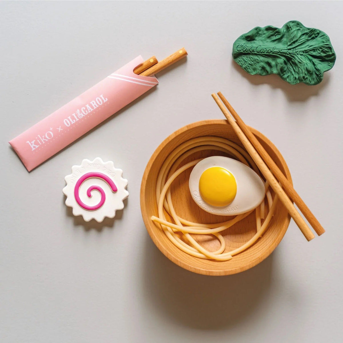 Kiko x Oli & Carol Ramen Bowl Playset