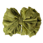Olive | Signature Ruffled Baby Headband