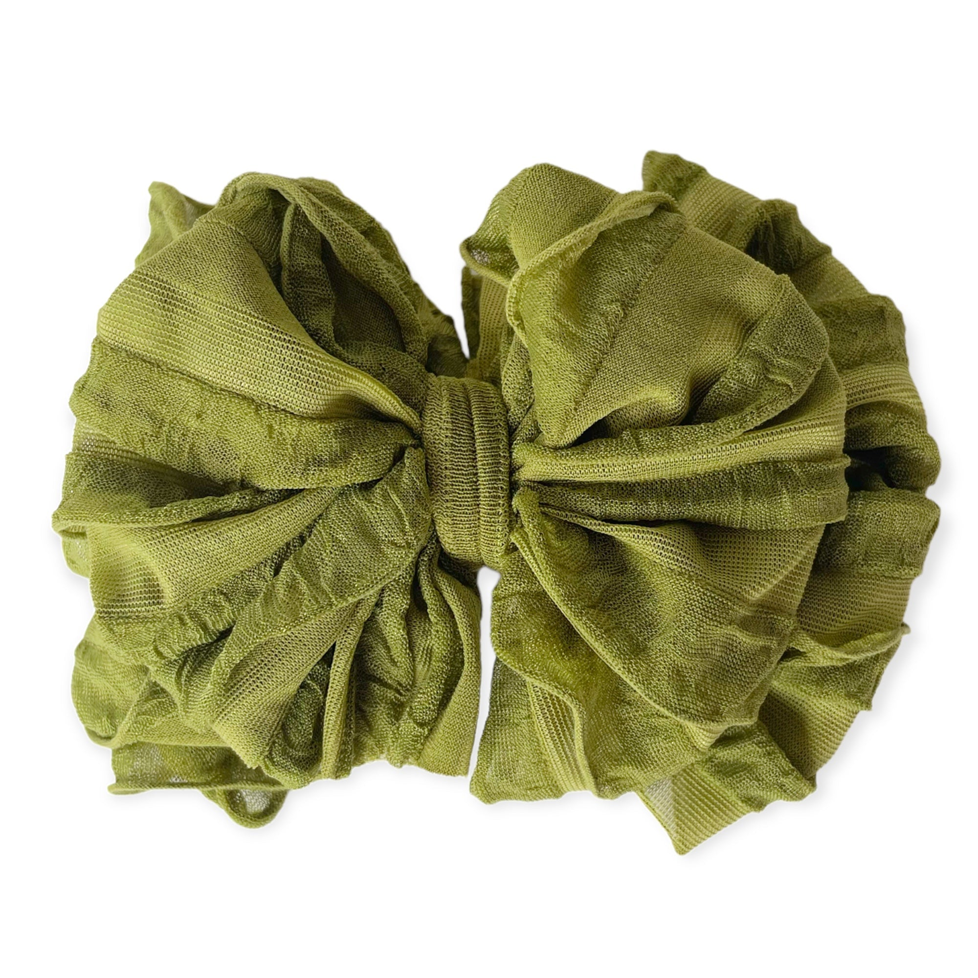 Olive | Signature Ruffled Baby Headband