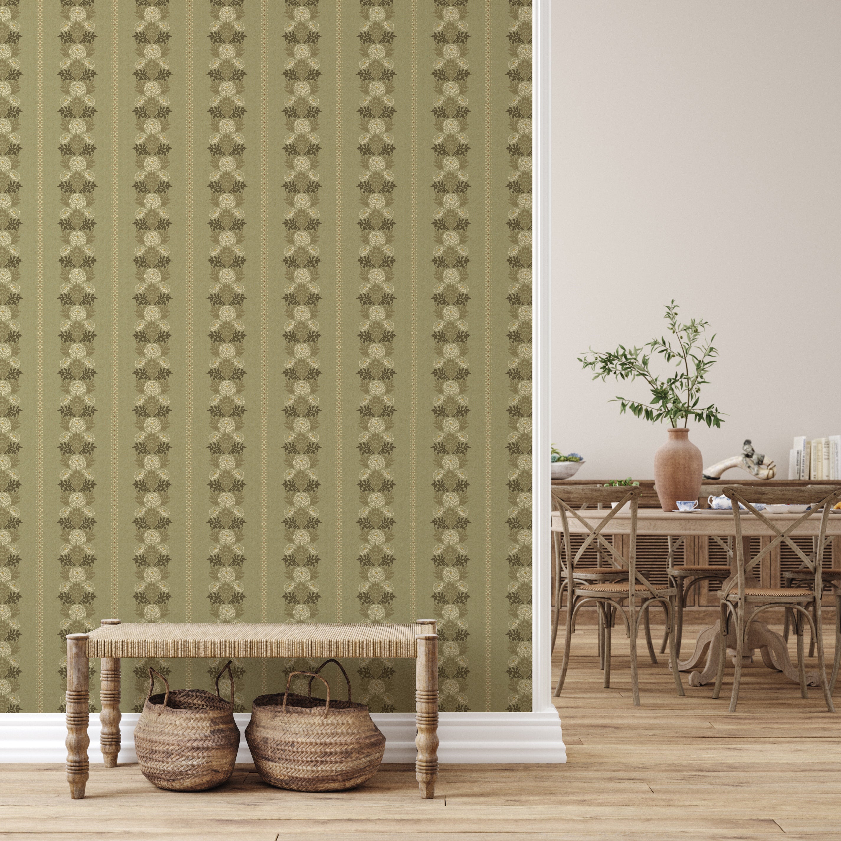 Lucia Wallpaper By Yorkville Studio