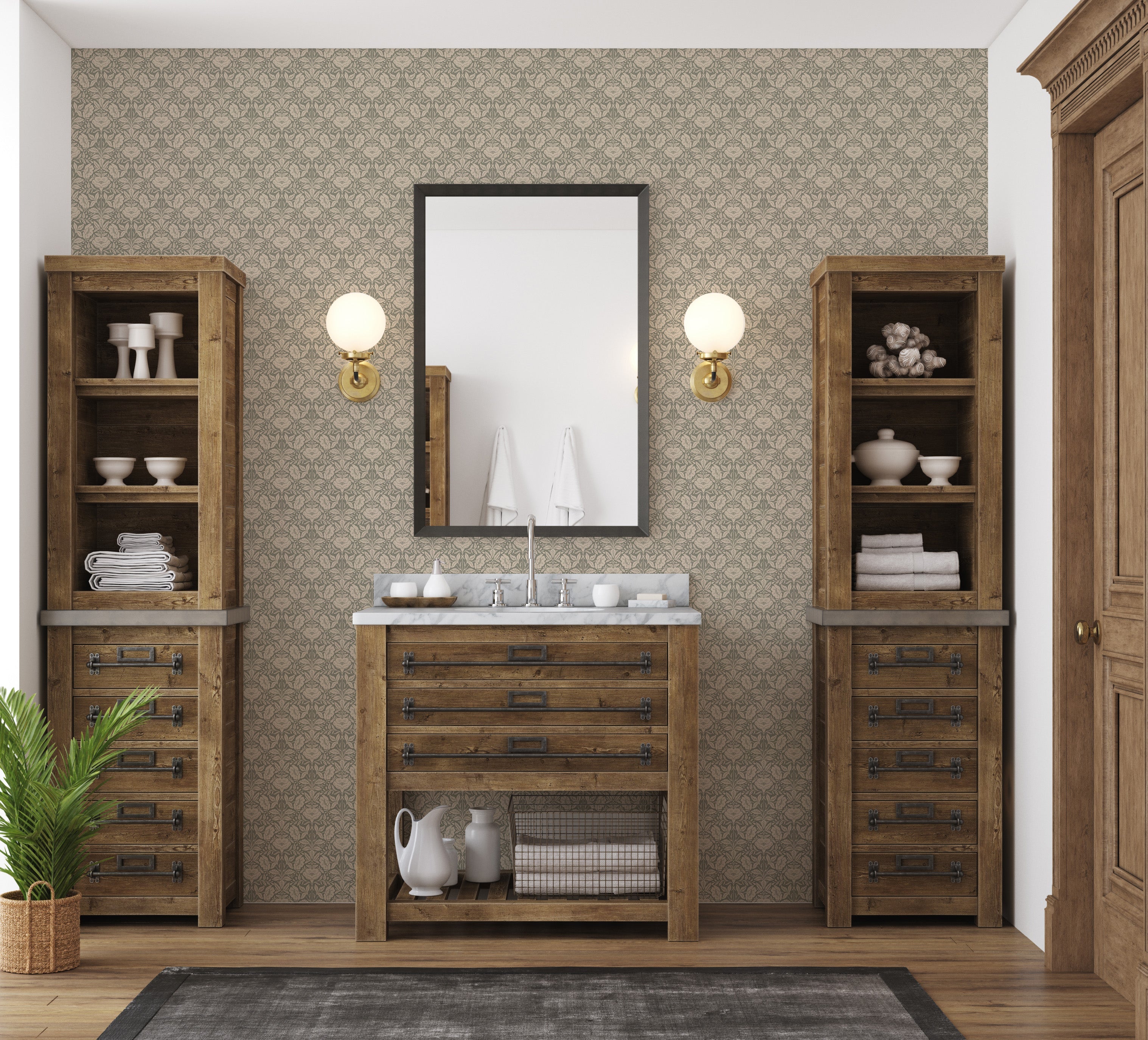Theodora Wallpaper By Daphne And Sage