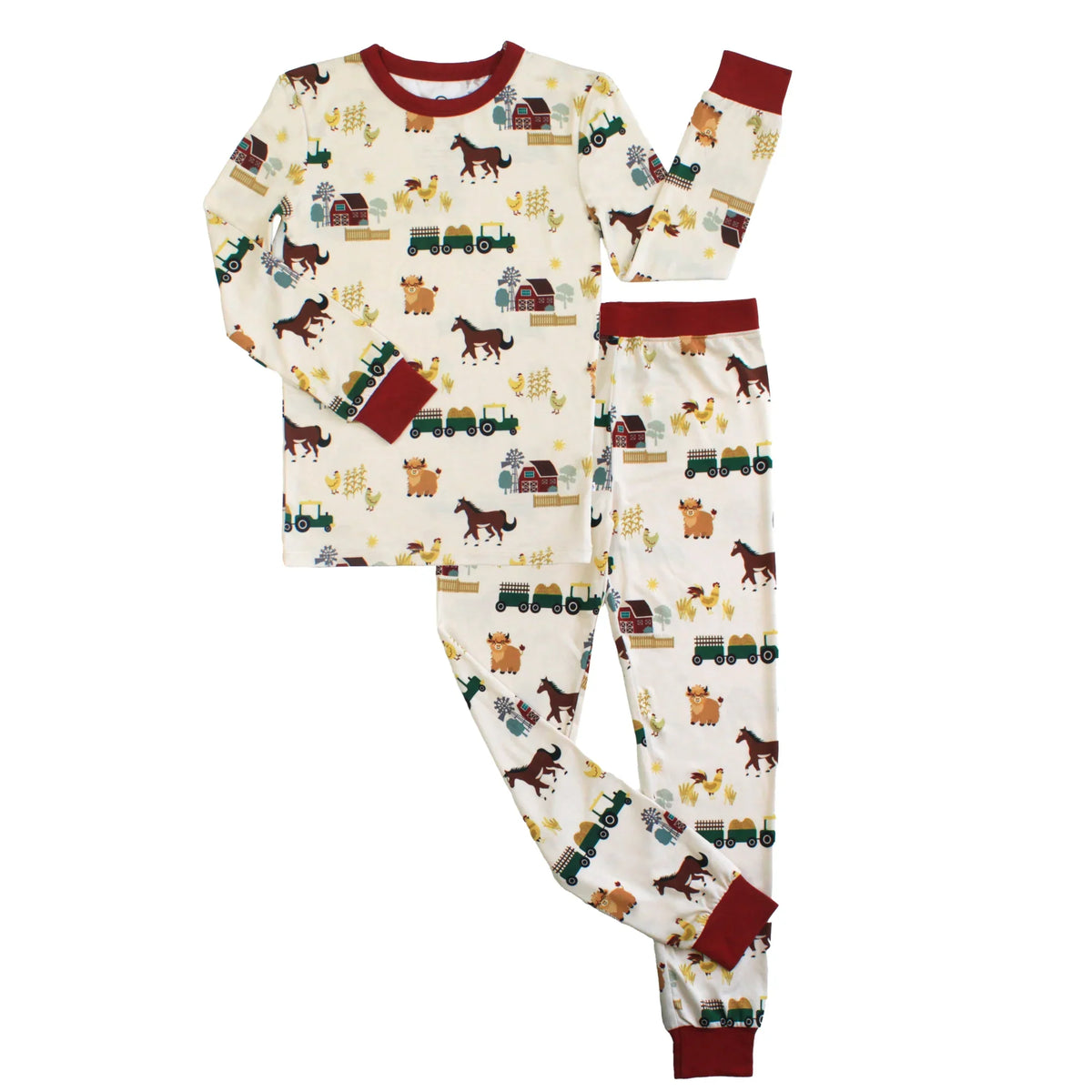On The Farm Pajama | Bamboo