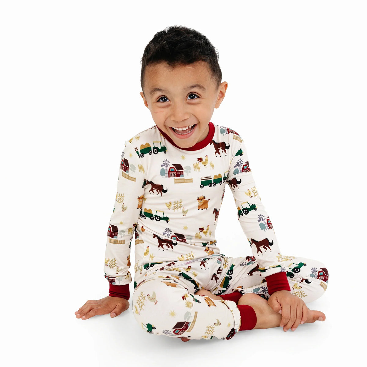 On The Farm Pajama | Bamboo