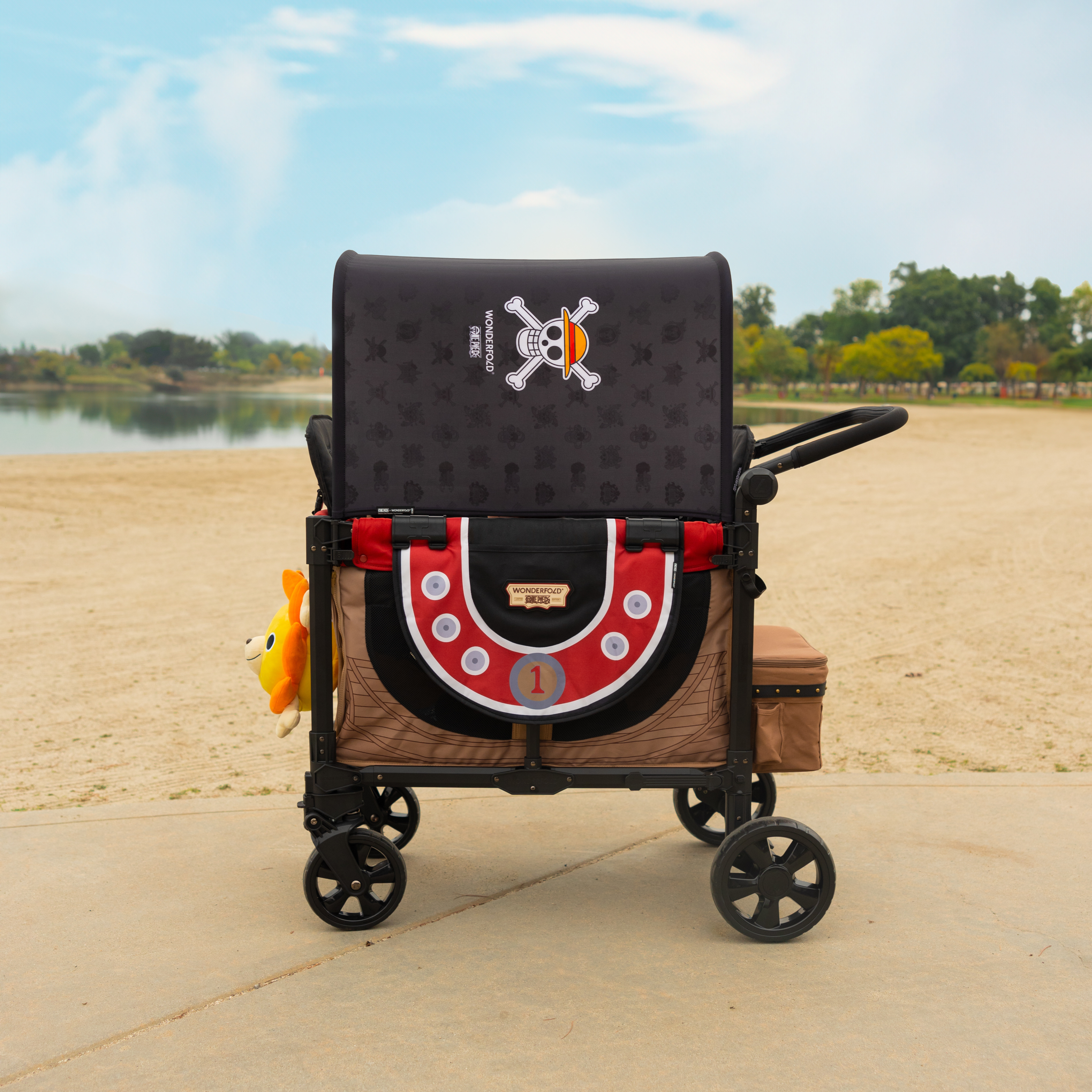 One Piece Thousand Sunny Canopy Fabric