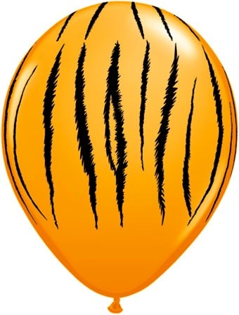 Tiger Print Balloon Pack