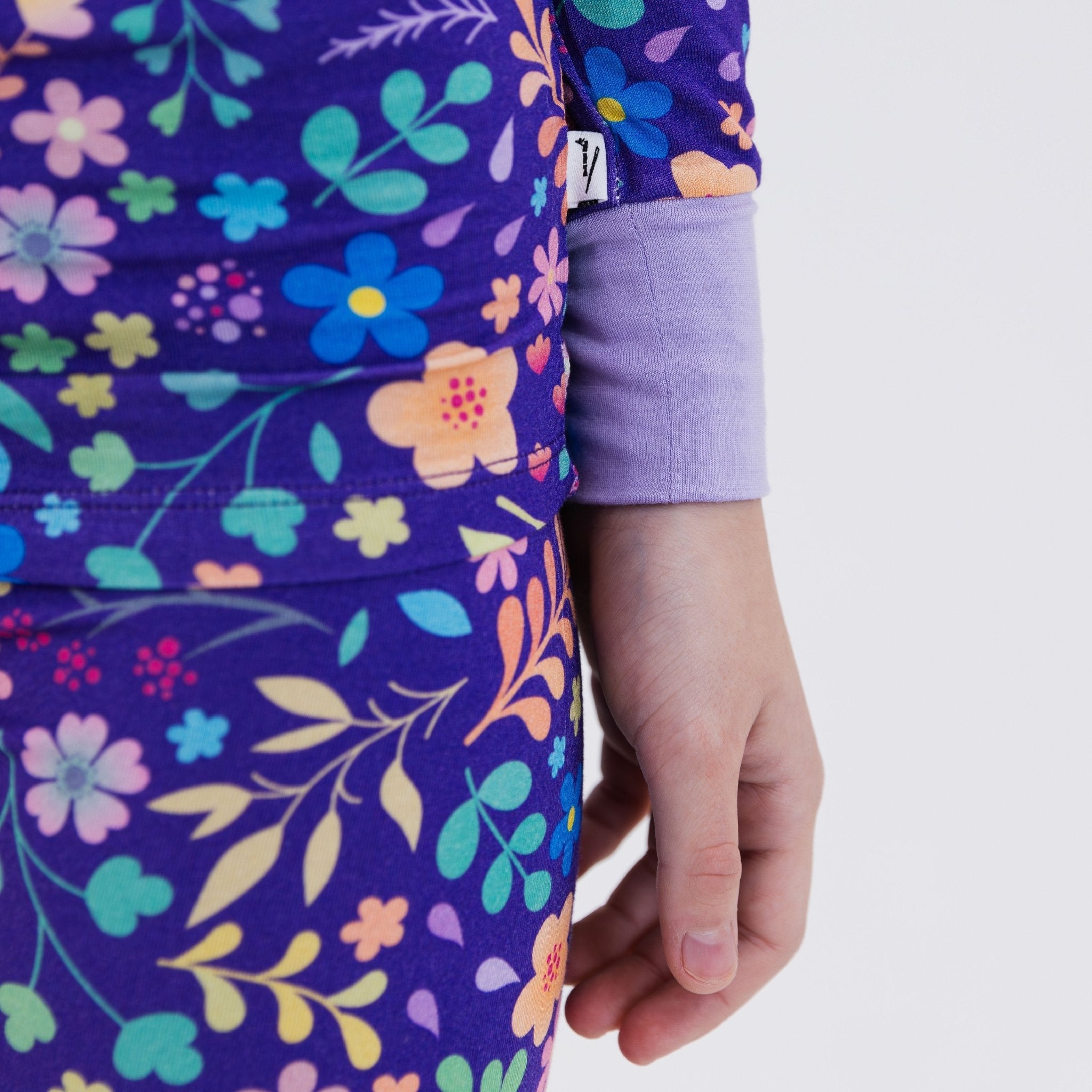 Orchid Gardens Long Sleeve Pajamas