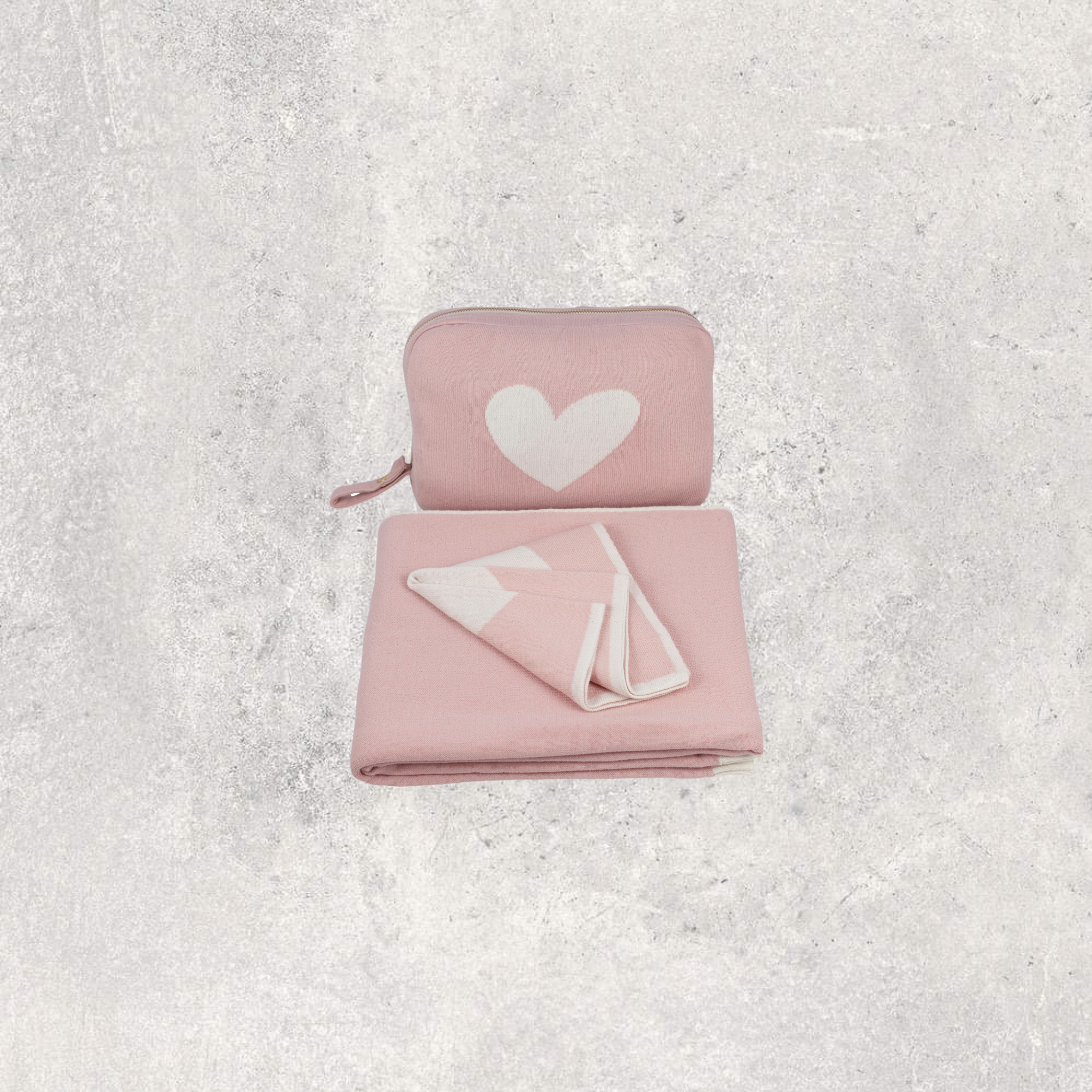 Heart Pink Pearl/ivory