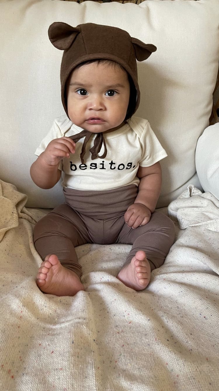 Besitos Organic Cotton Baby Bodysuit Short Sleeve
