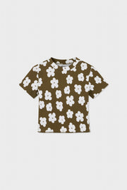 Organic Cotton Cropped Ribbed Shirt