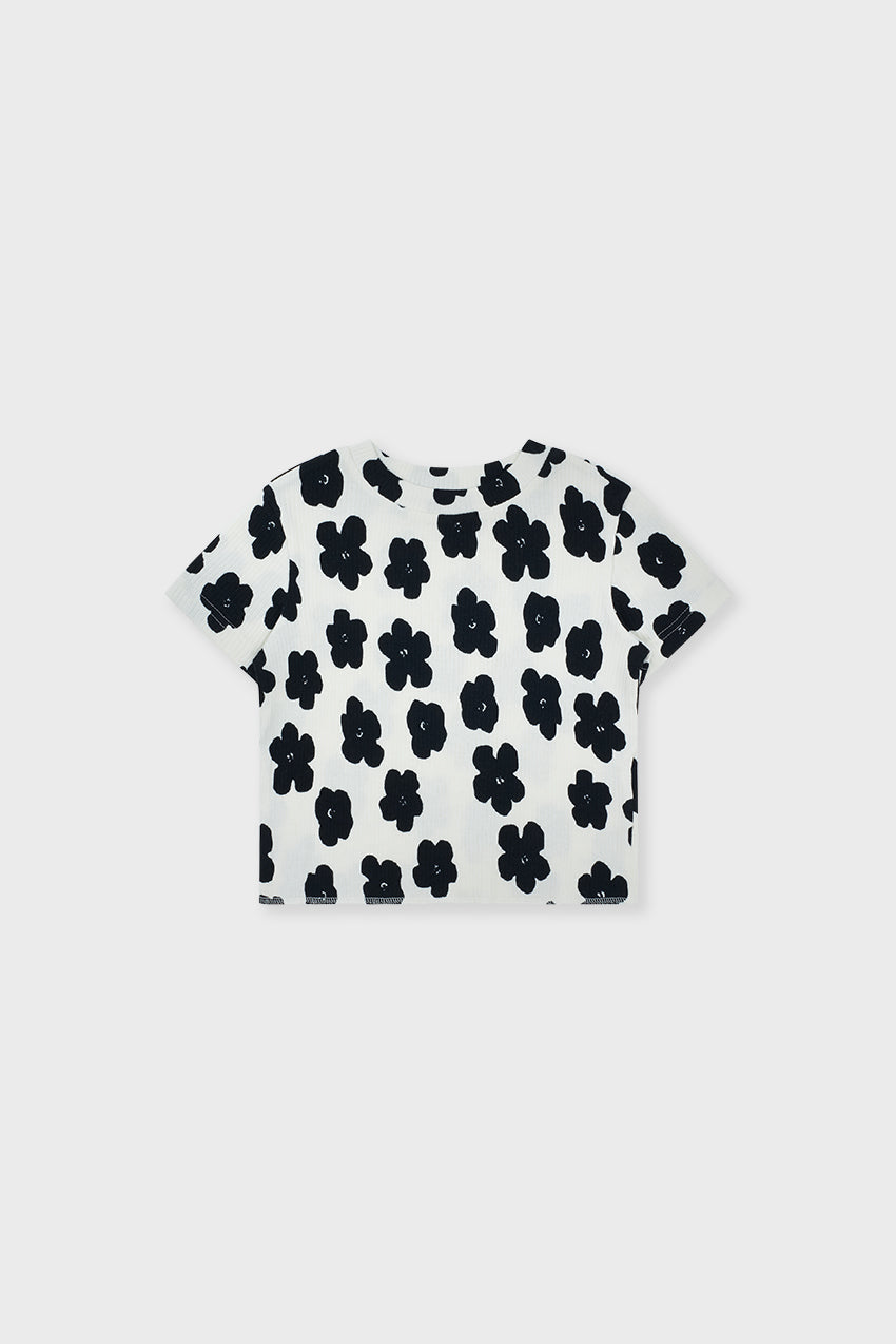 Organic Cotton Cropped T-shirt
