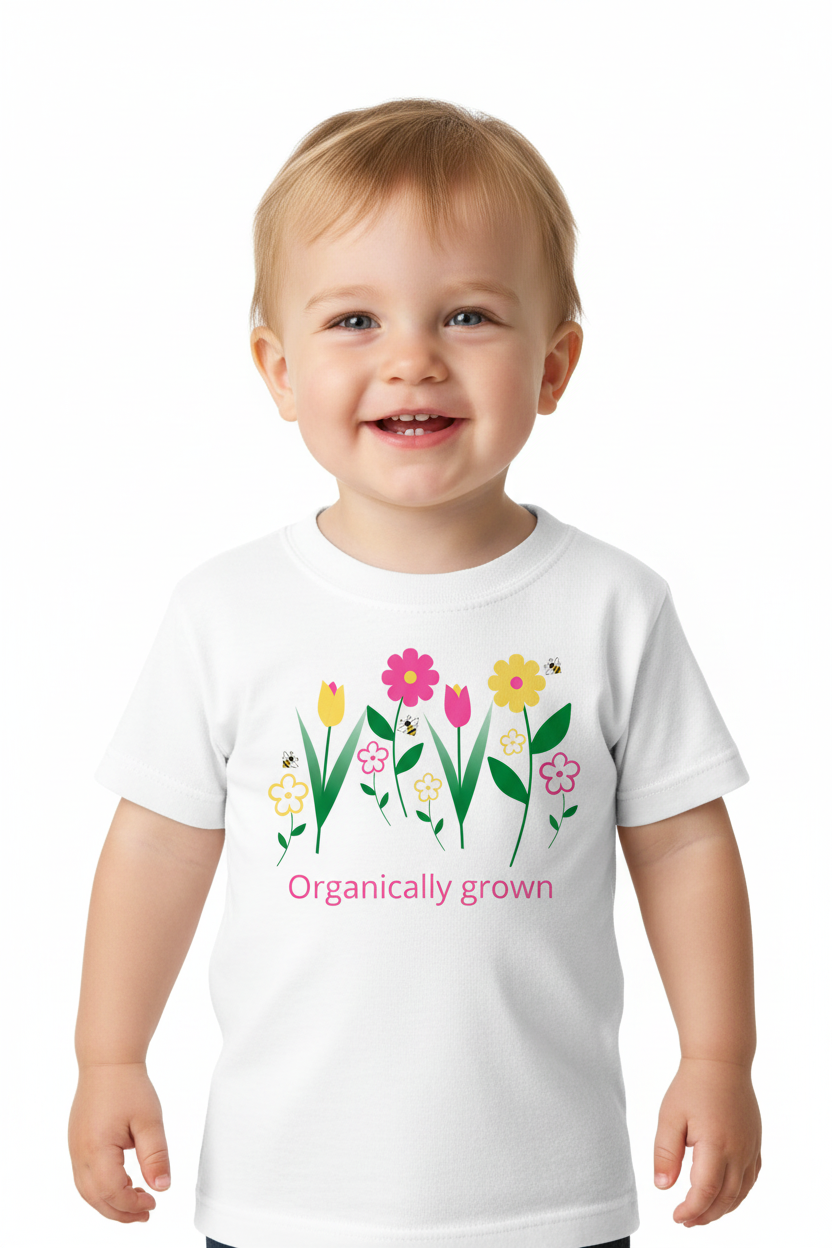 Flowers Organically Grown Toddler T-shirt