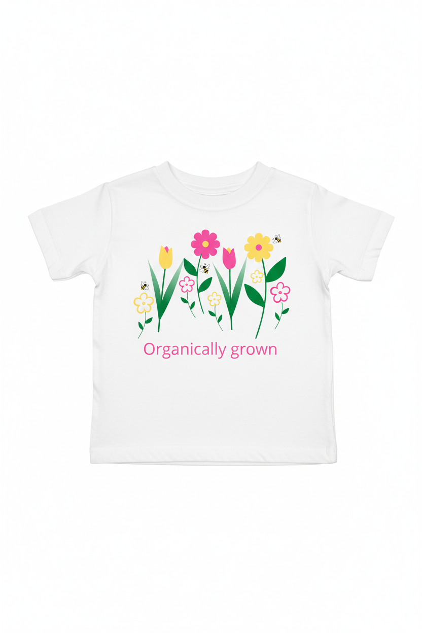 Flowers Organically Grown Toddler T-shirt