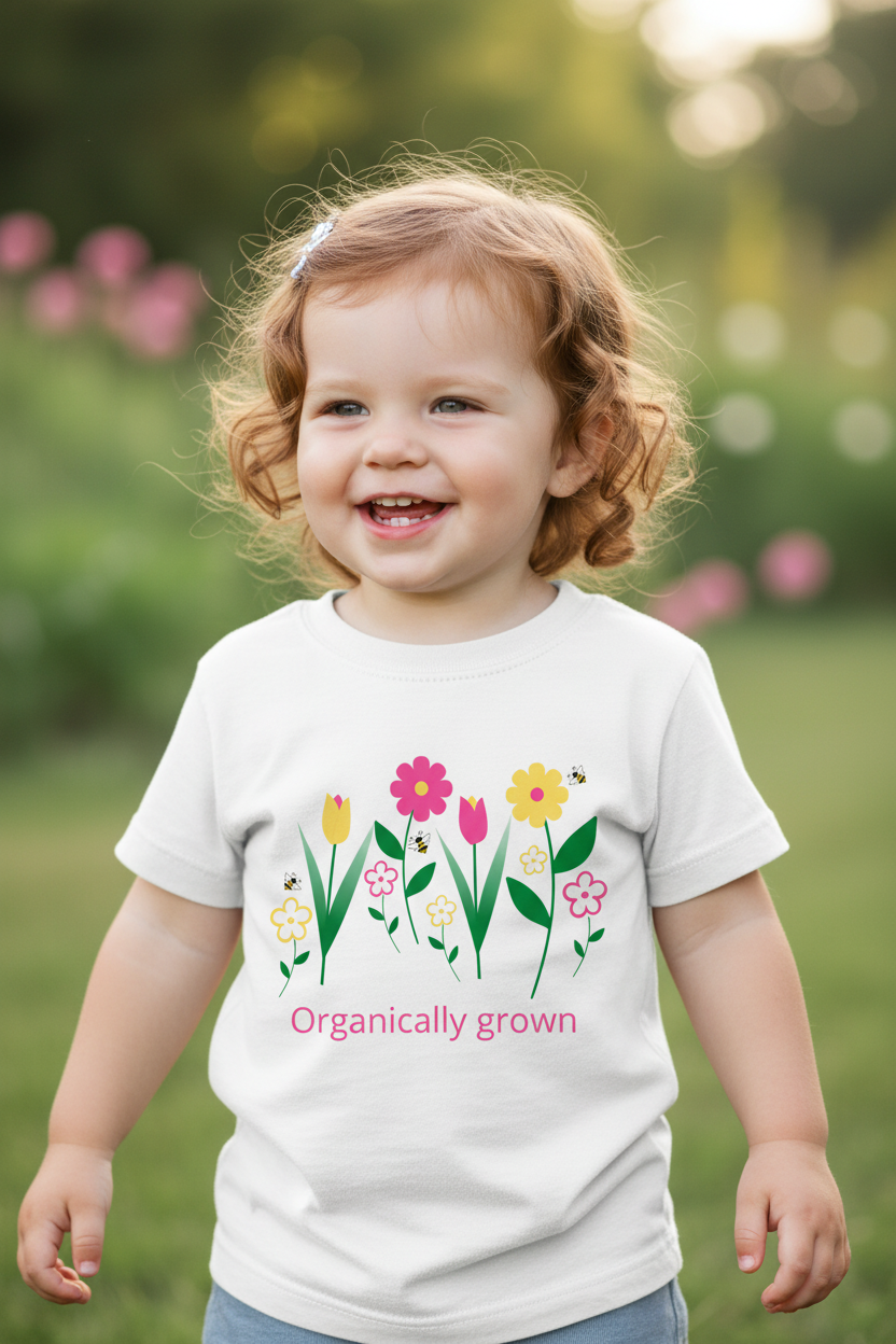 Flowers Organically Grown Toddler T-shirt