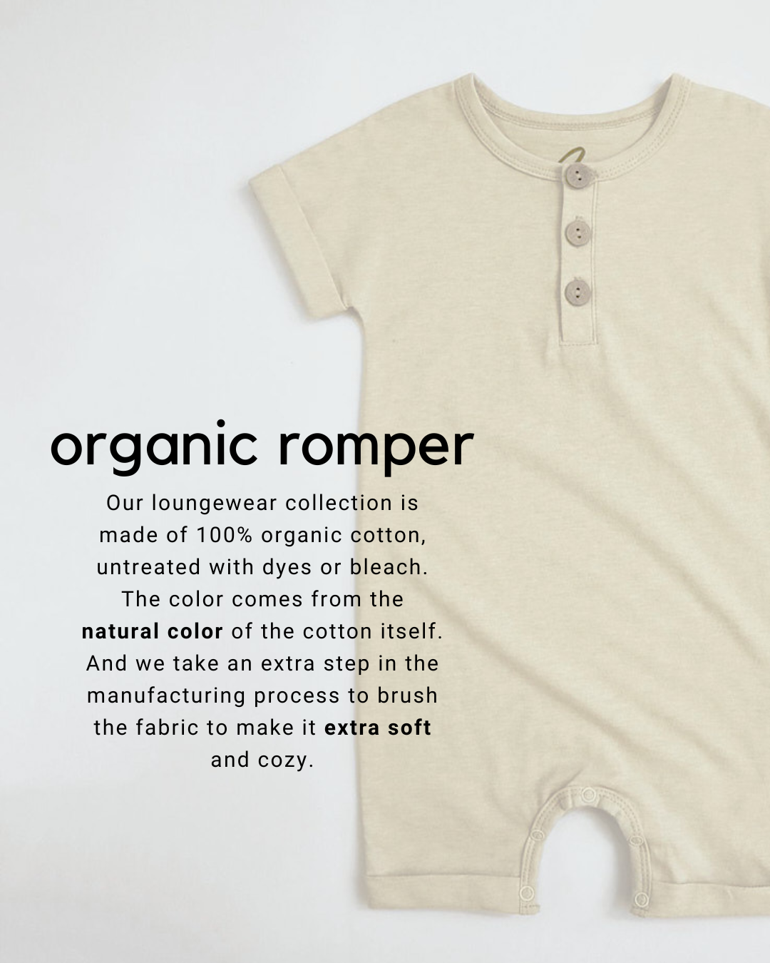 Organic Romper