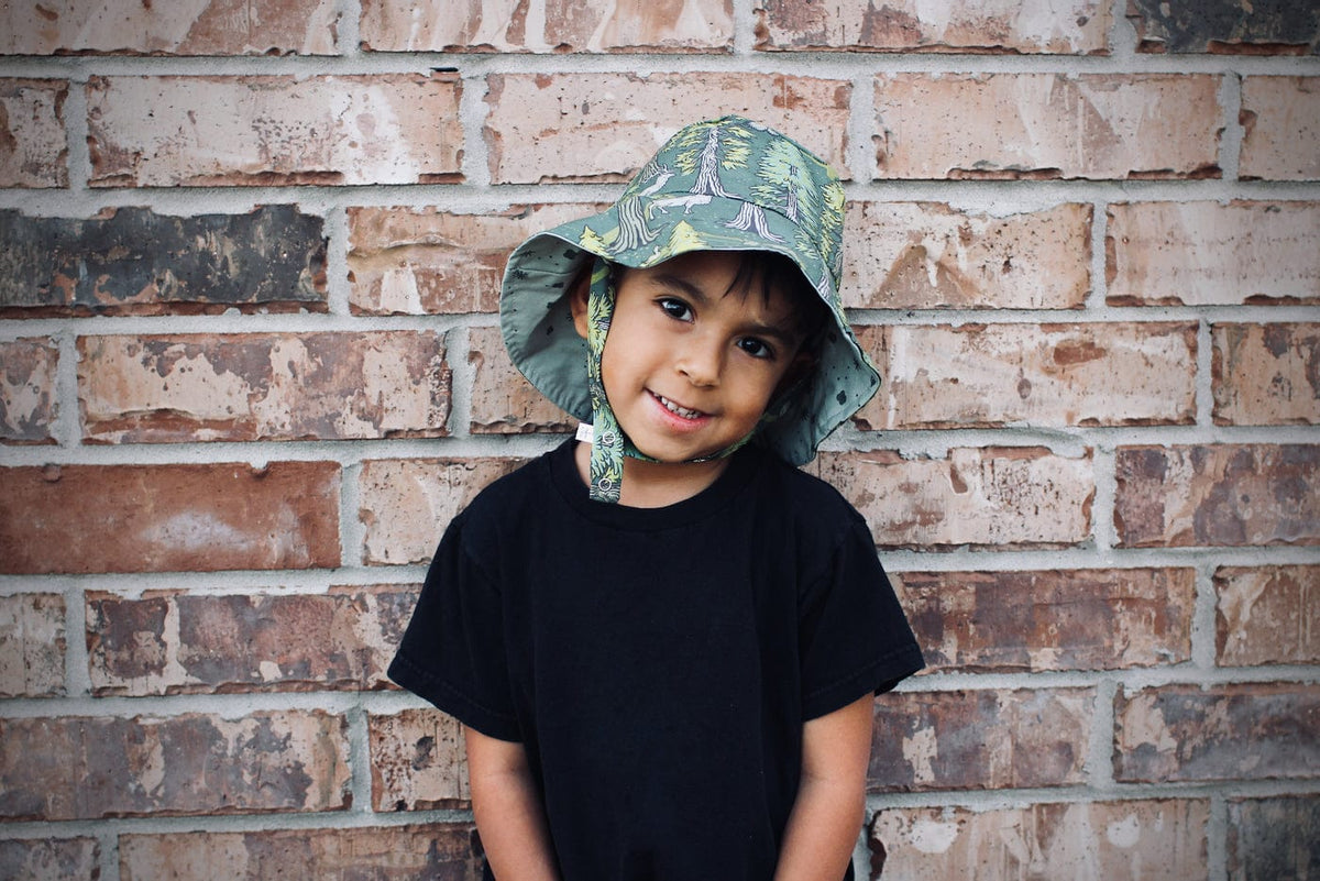 Bucket Hat In Organic Wild Coast