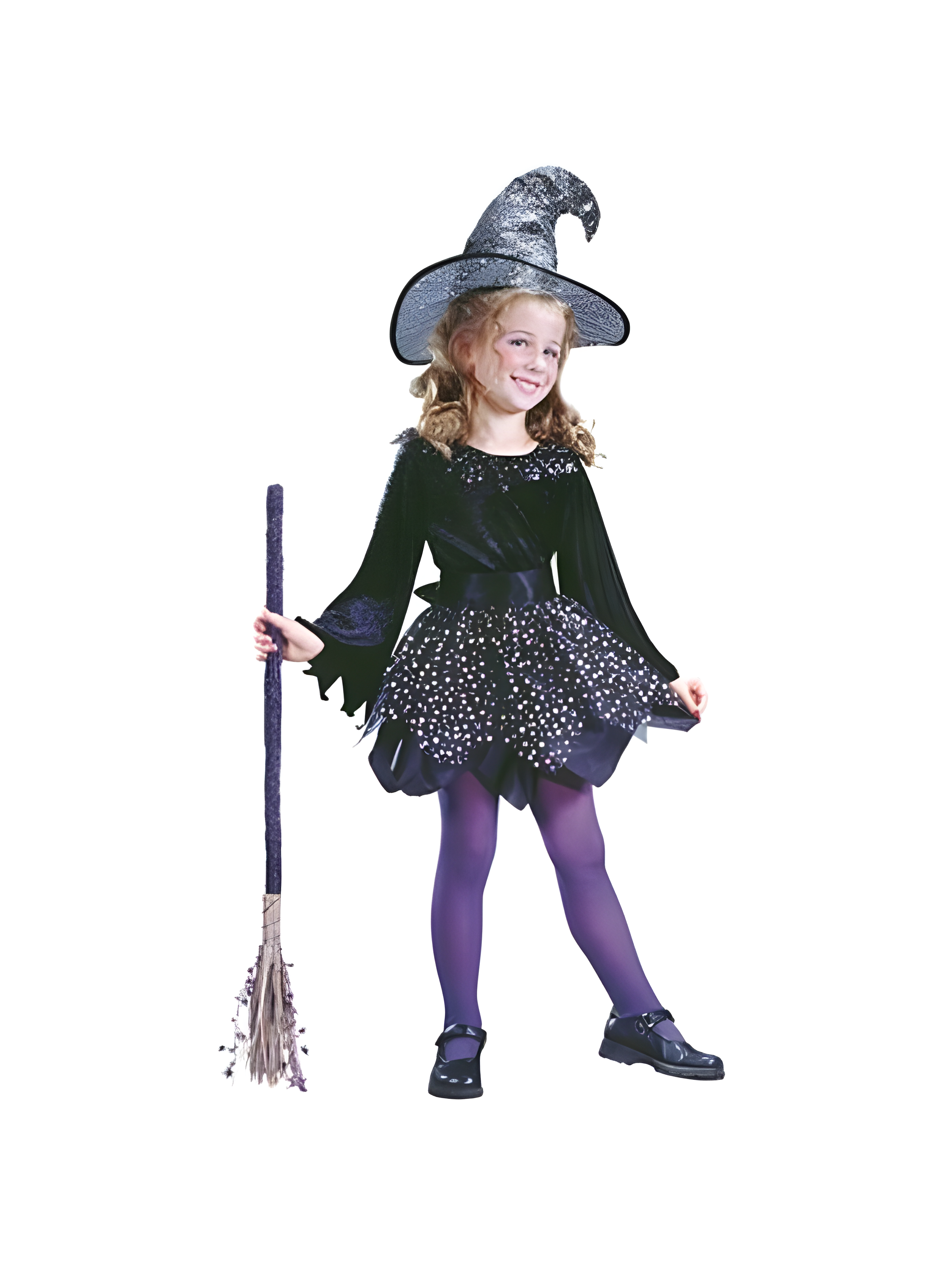 Childs Purple Witch Dress