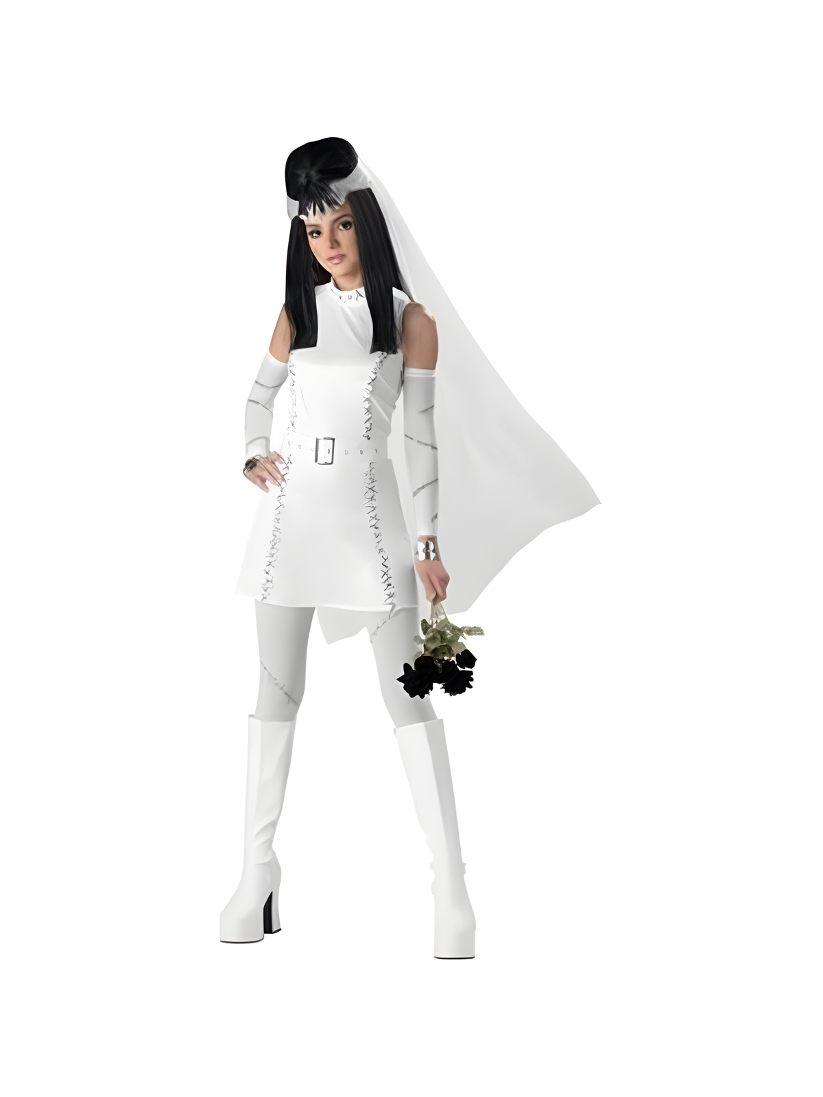 Women's Monster Bride Halloween Costume (junior Sizes)