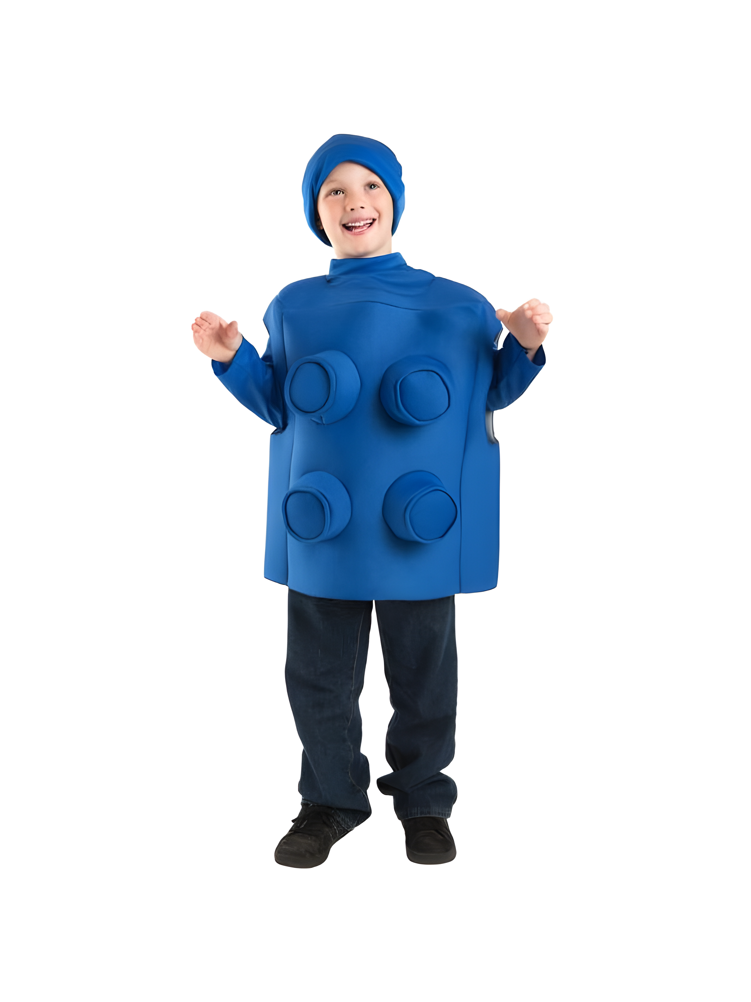 Child Medium Brick Blocks Costume