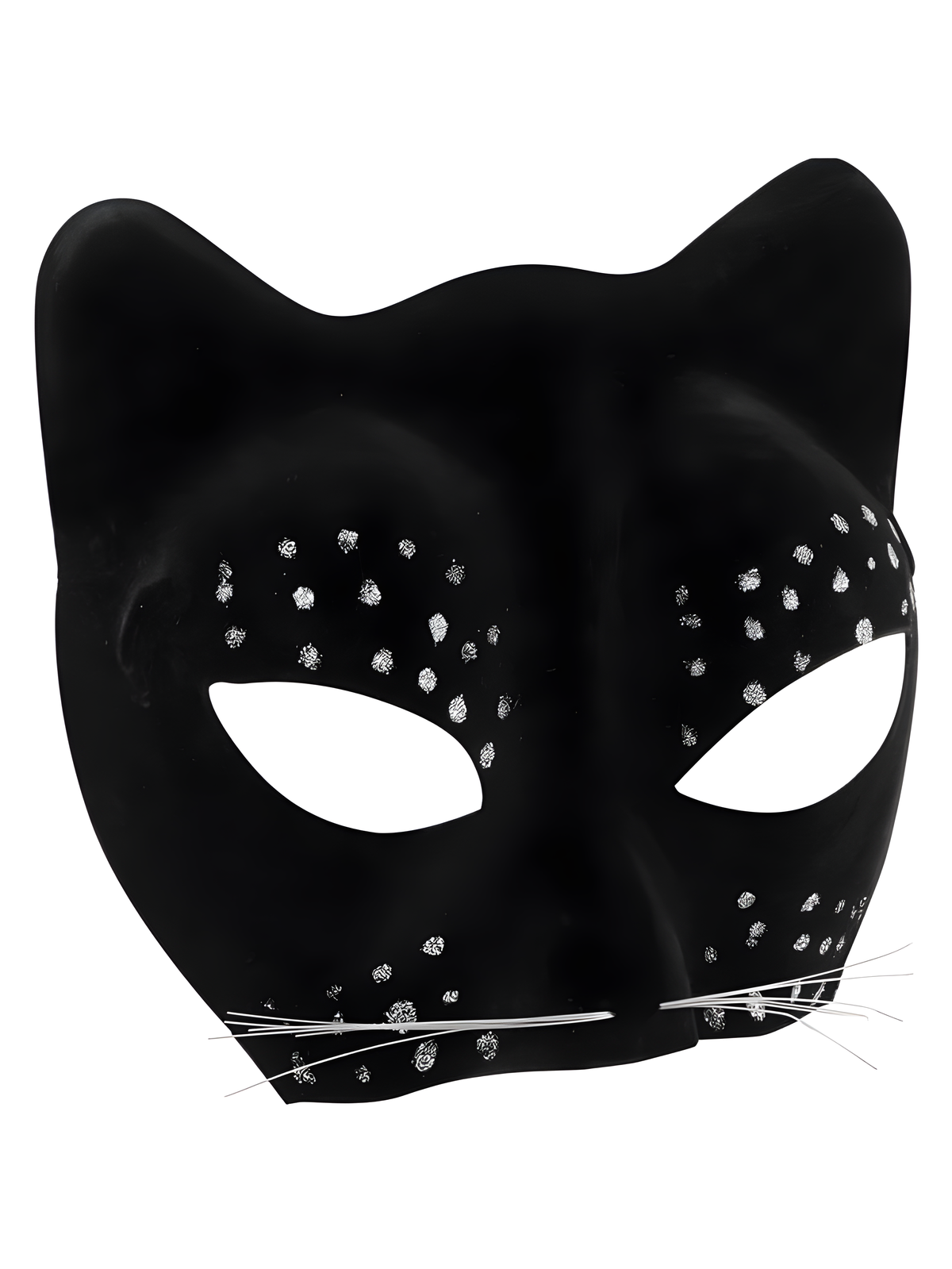 Black Cat Face Mask