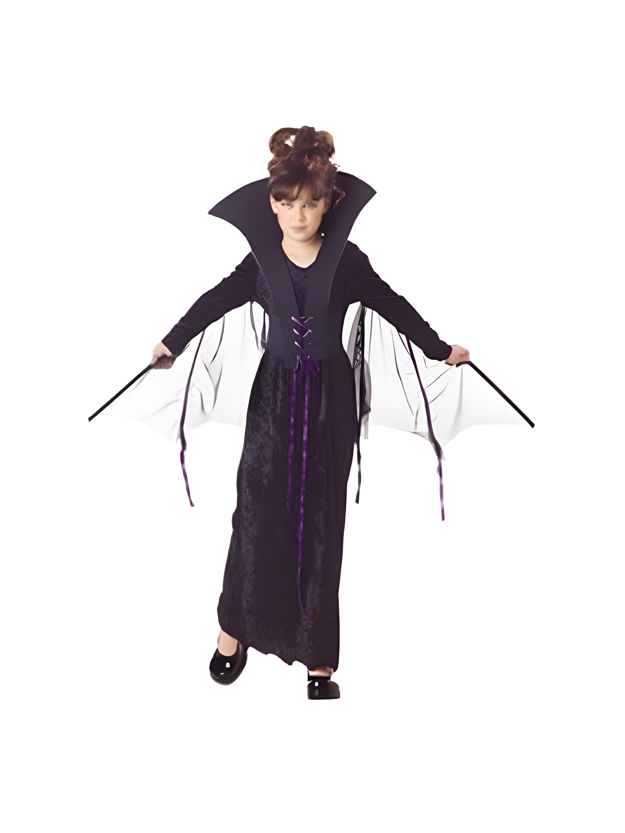 Child's Winged Vampiress Costume