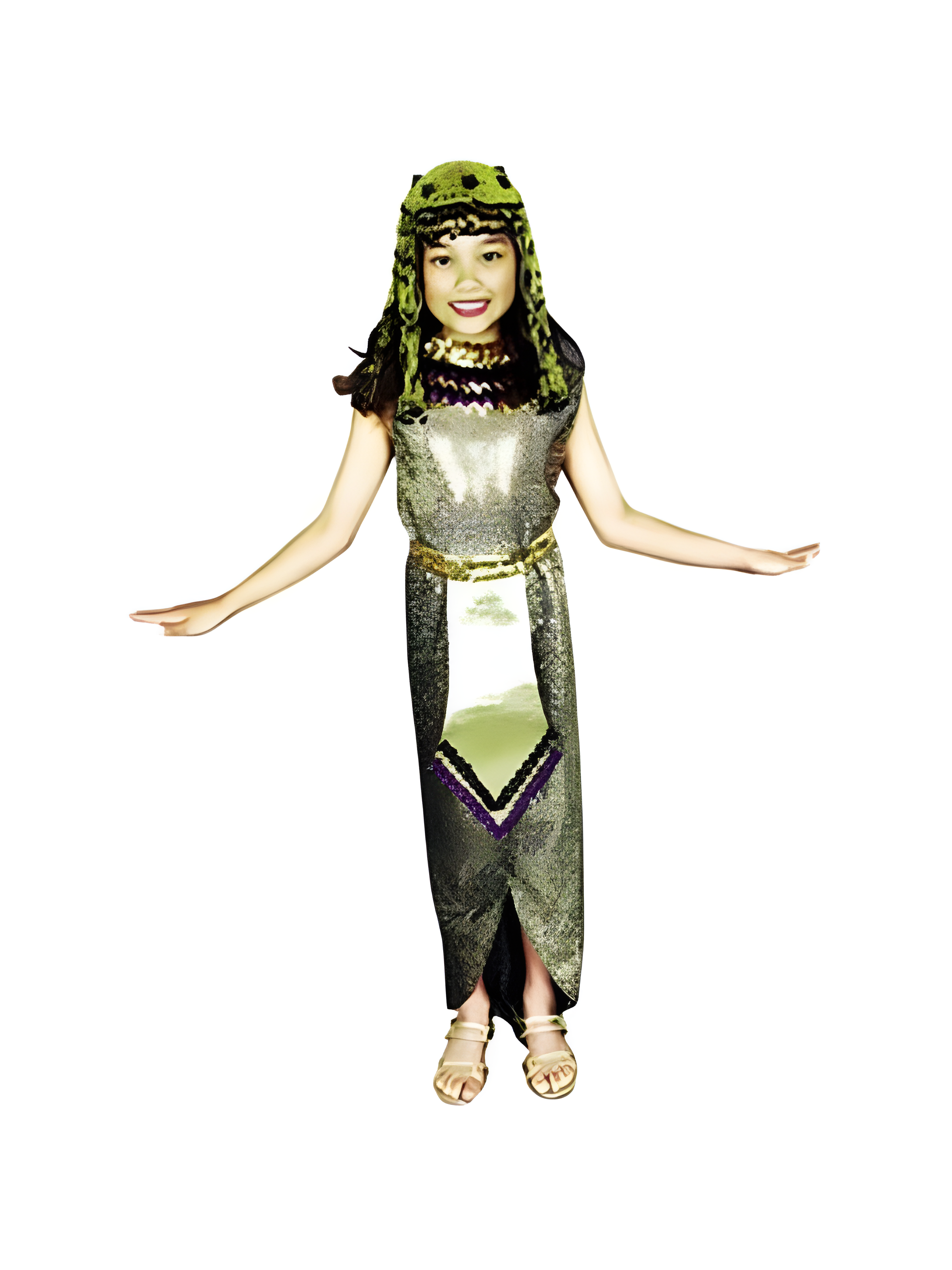 Child's Sequin Cleopatra Costume