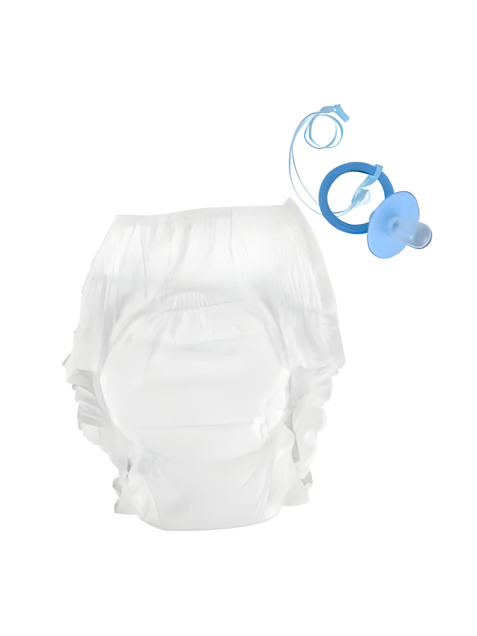 Blue Jumbo Baby Diaper Kit
