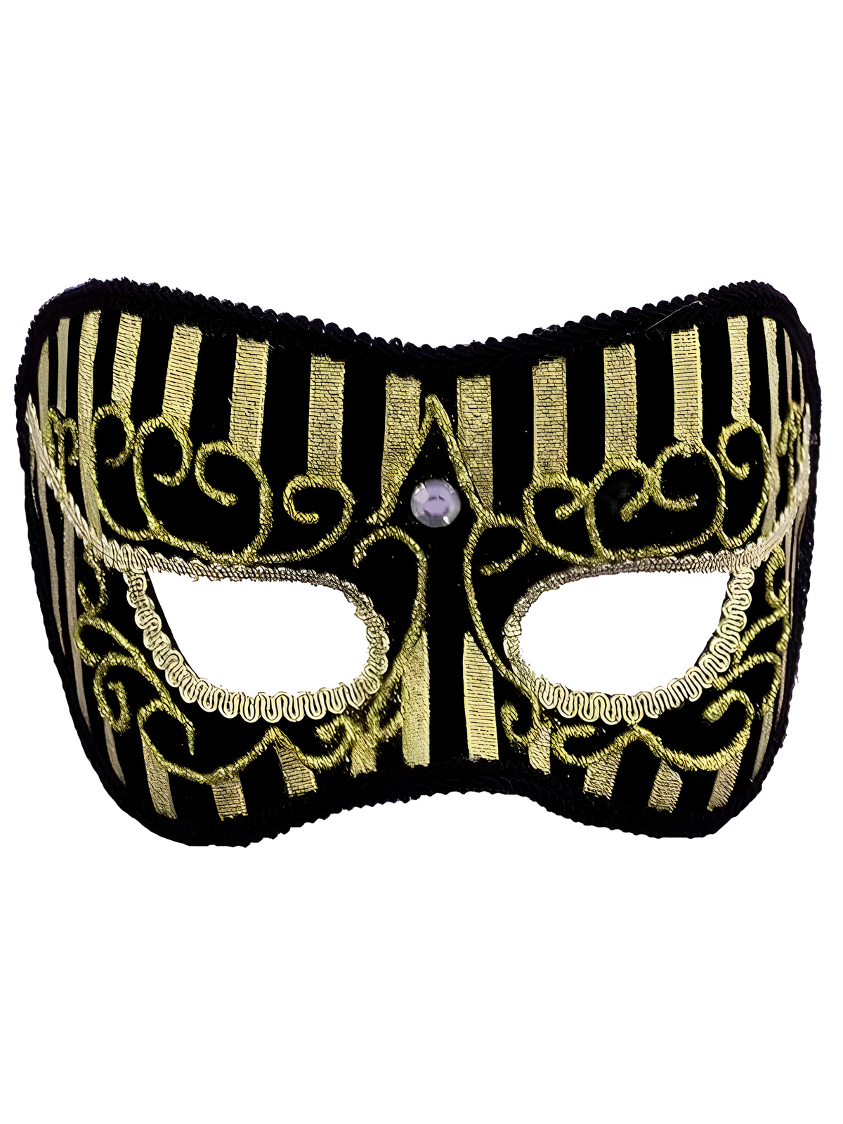 Forum Mardi Gras Costume  Oriental Half Mask