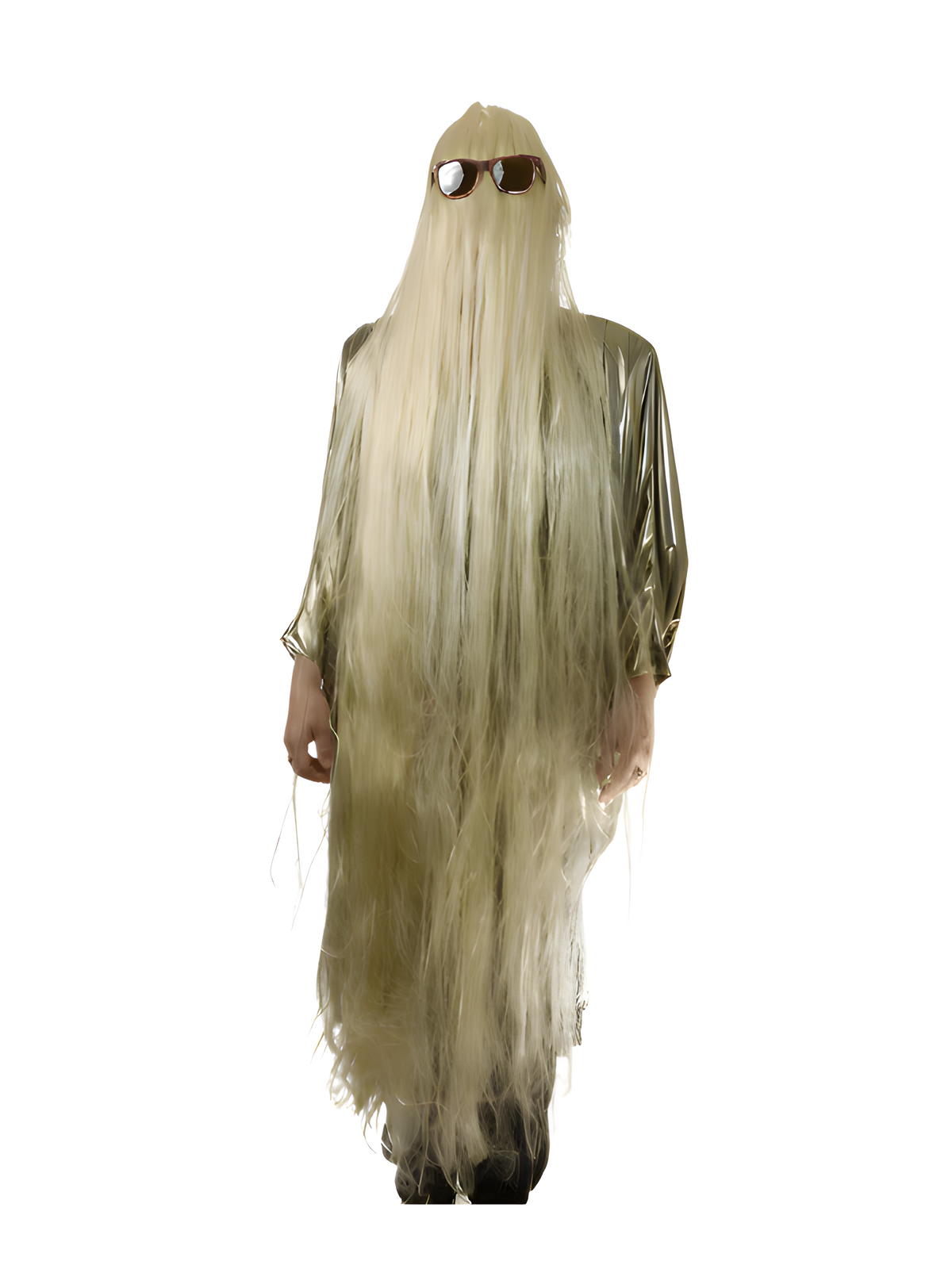 Blonde Cousin It Wig