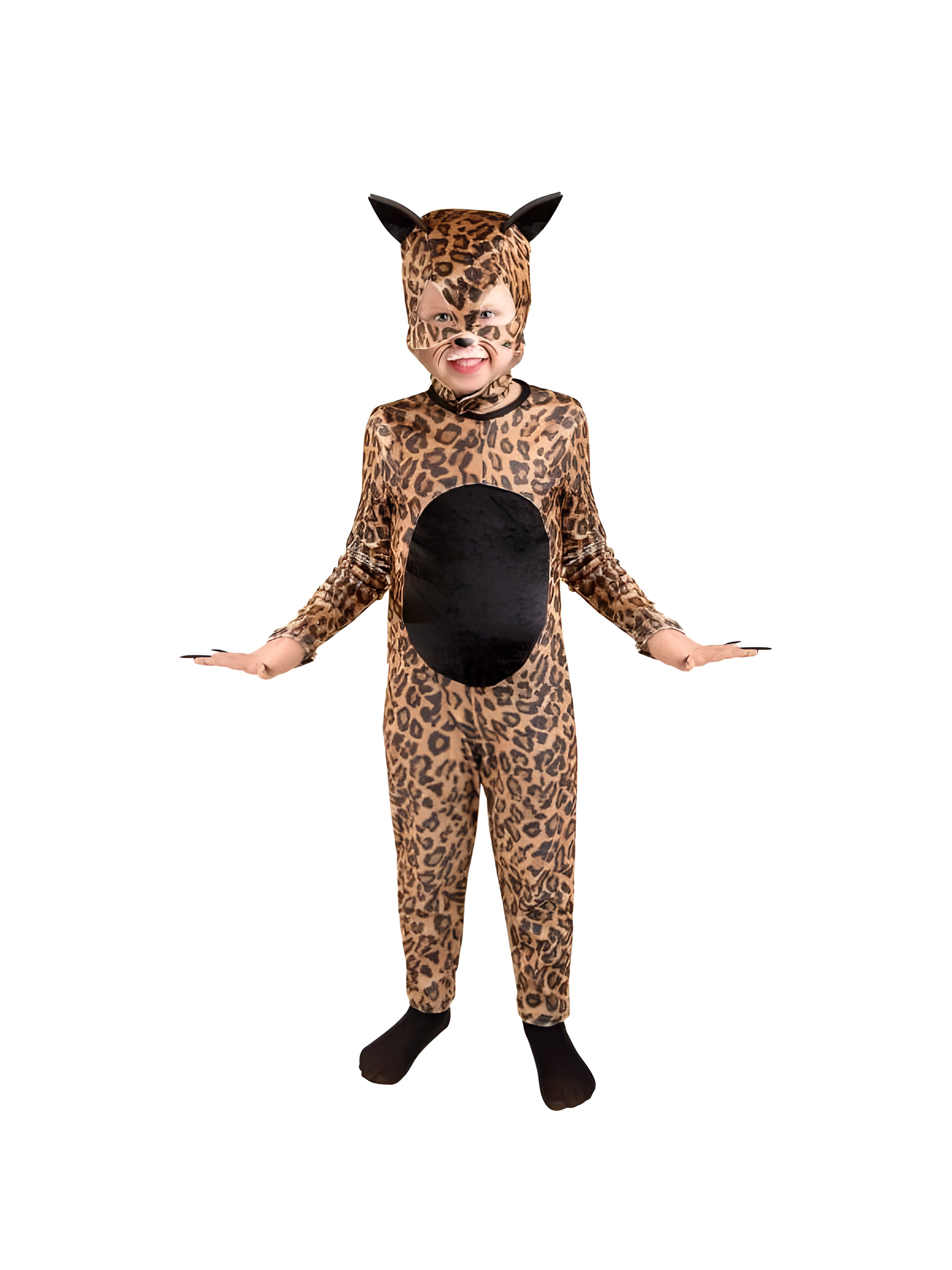 Child Cheetah Cat Girl Costume