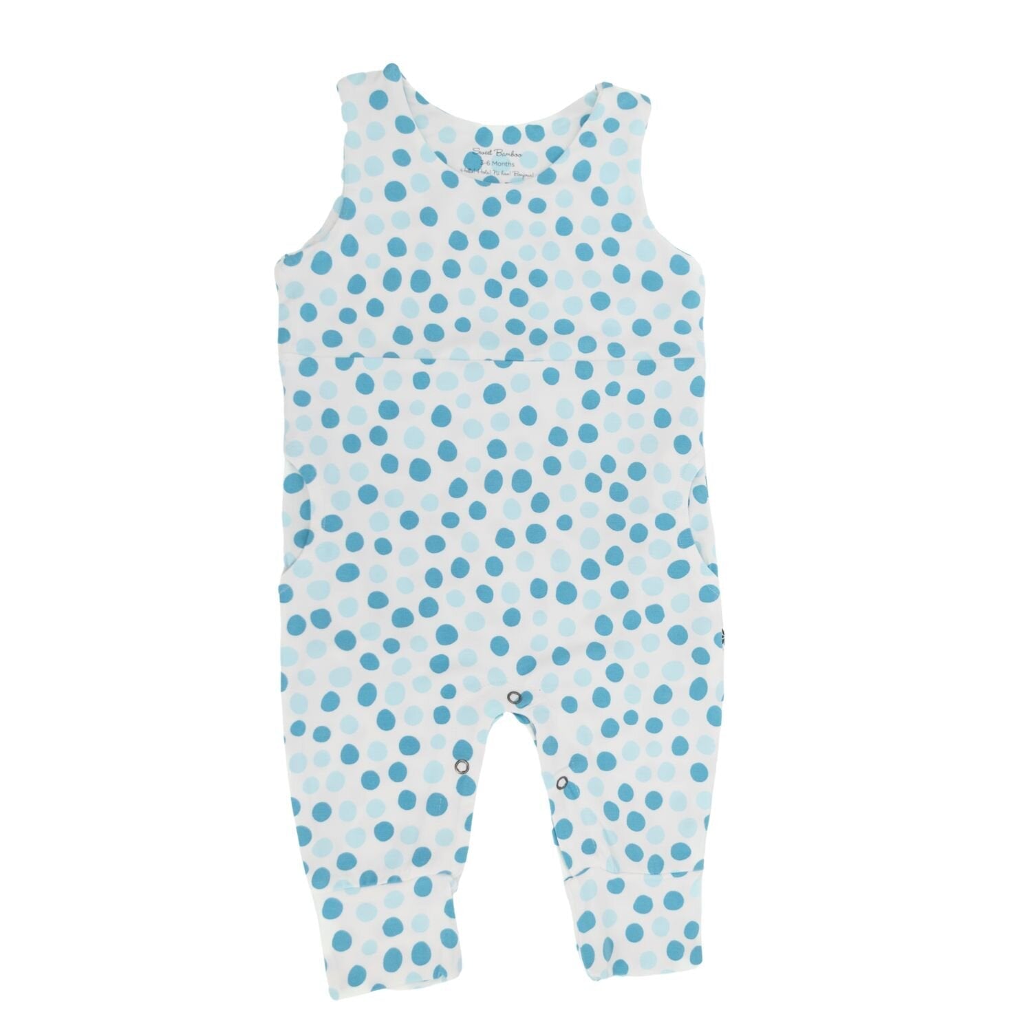 Overall - Polka Dot Blue