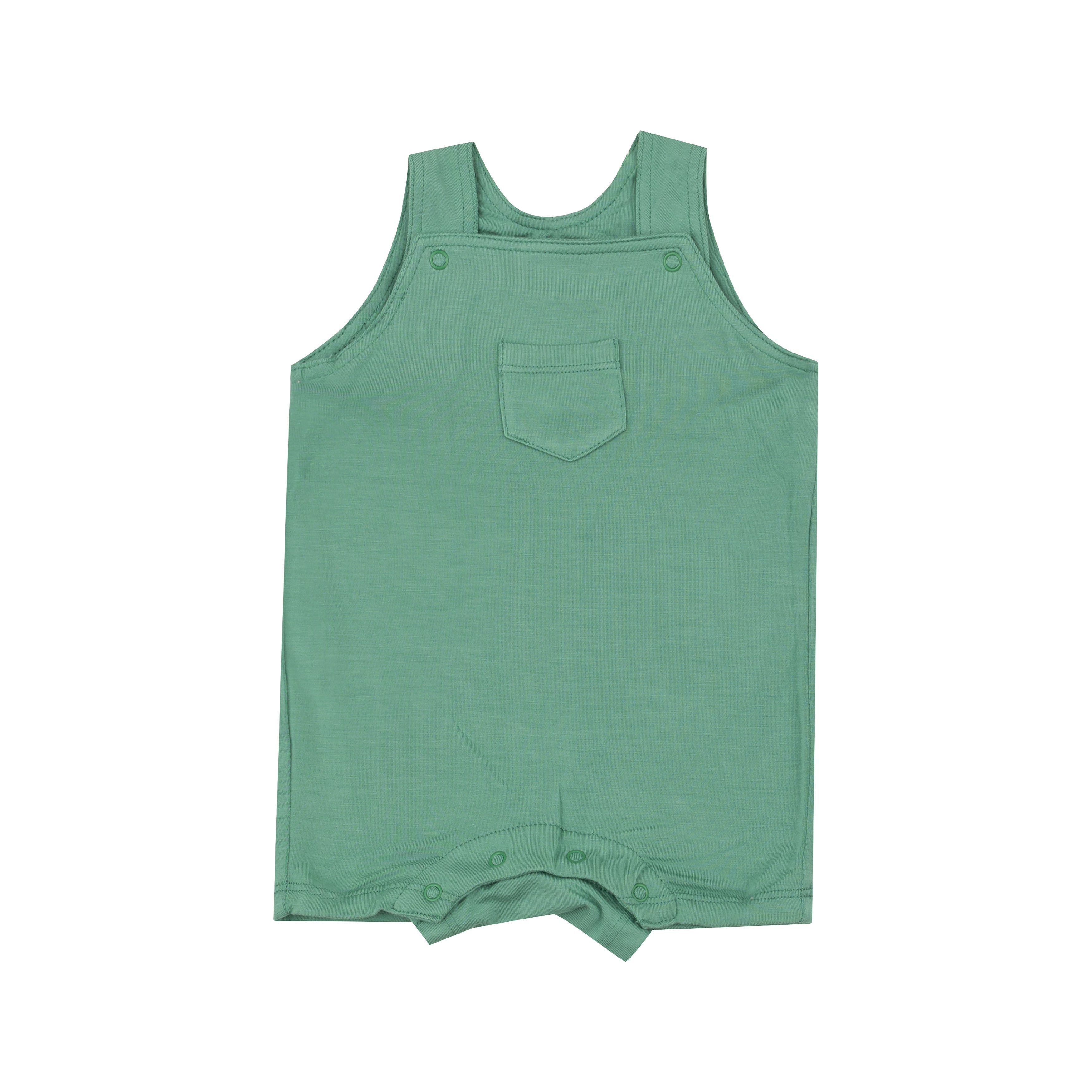 Overall Shortie - Malachite Green Solid