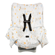 Niko Easy Wash Children's Car Seat Cover In 100% Cotton Jersey, Owl Print