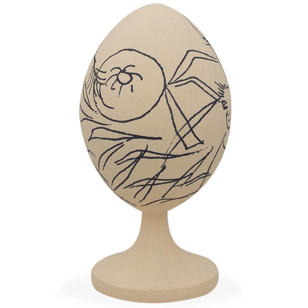 Easter Chick Unfinished Wooden Egg Figurine