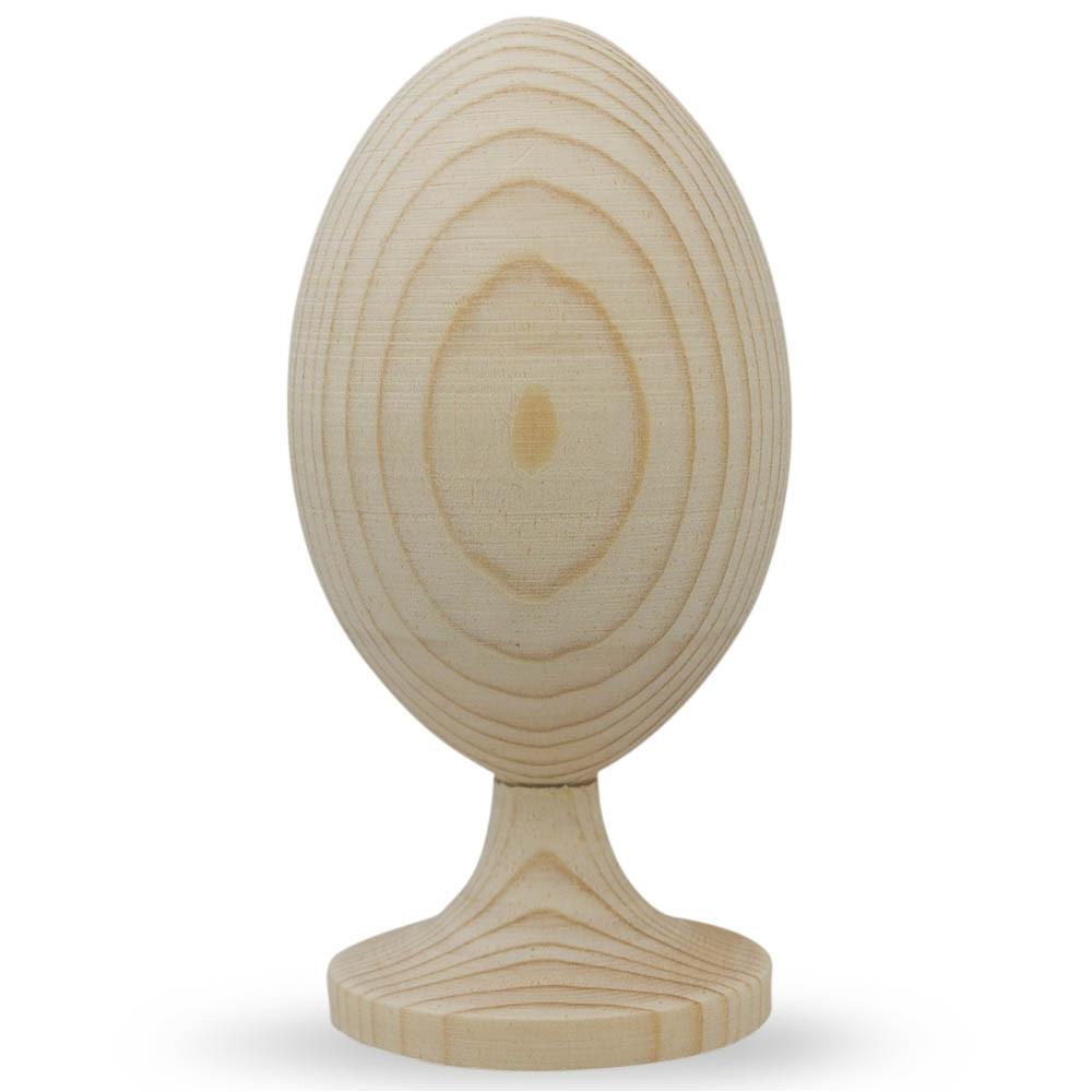 Unfinished Wooden Easter Egg 3.5 Inches