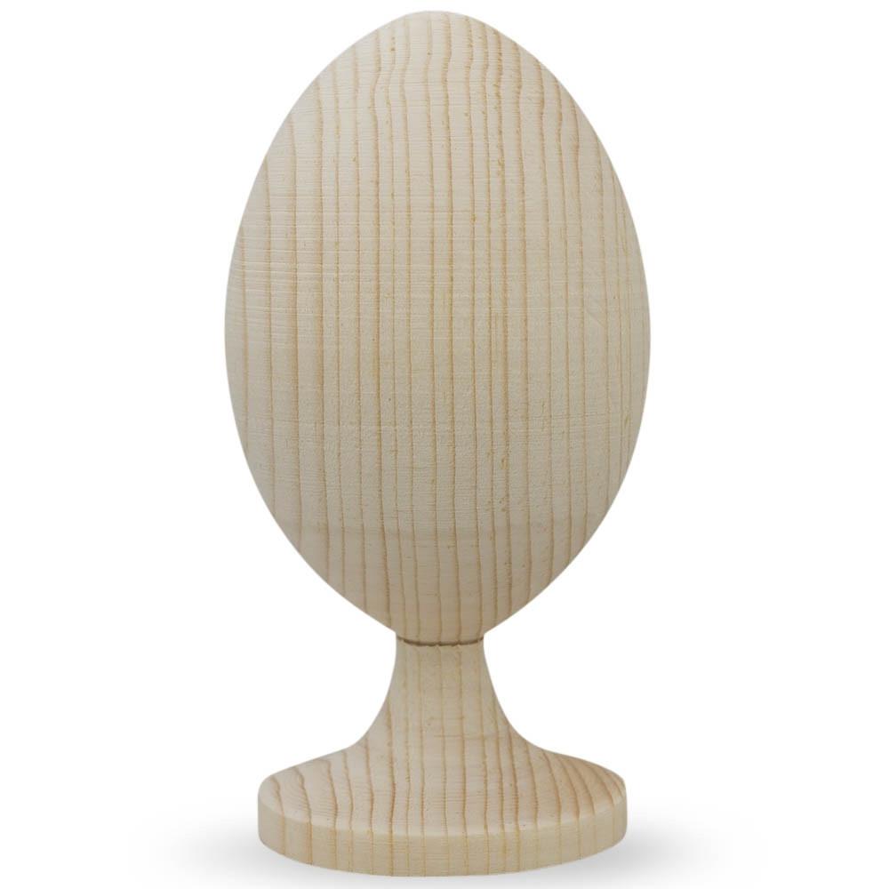 Unfinished Wooden Easter Egg 3.5 Inches