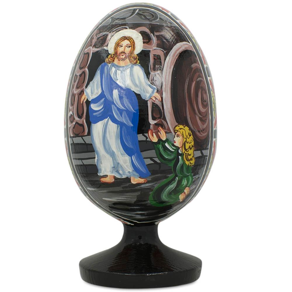 Maria Magdalena Before Jesus Christ Easter Egg Figurine 4.75 Inches