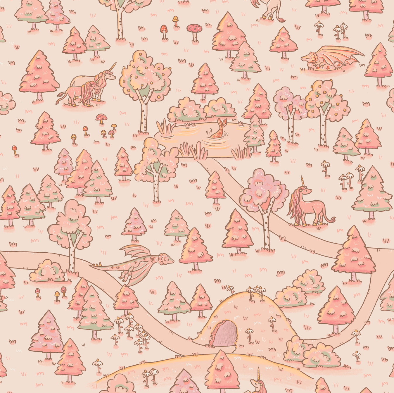 Aubrette Wallpaper By Tylee Hansen