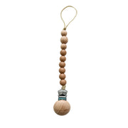 Pacifier Clip Harper (camel)