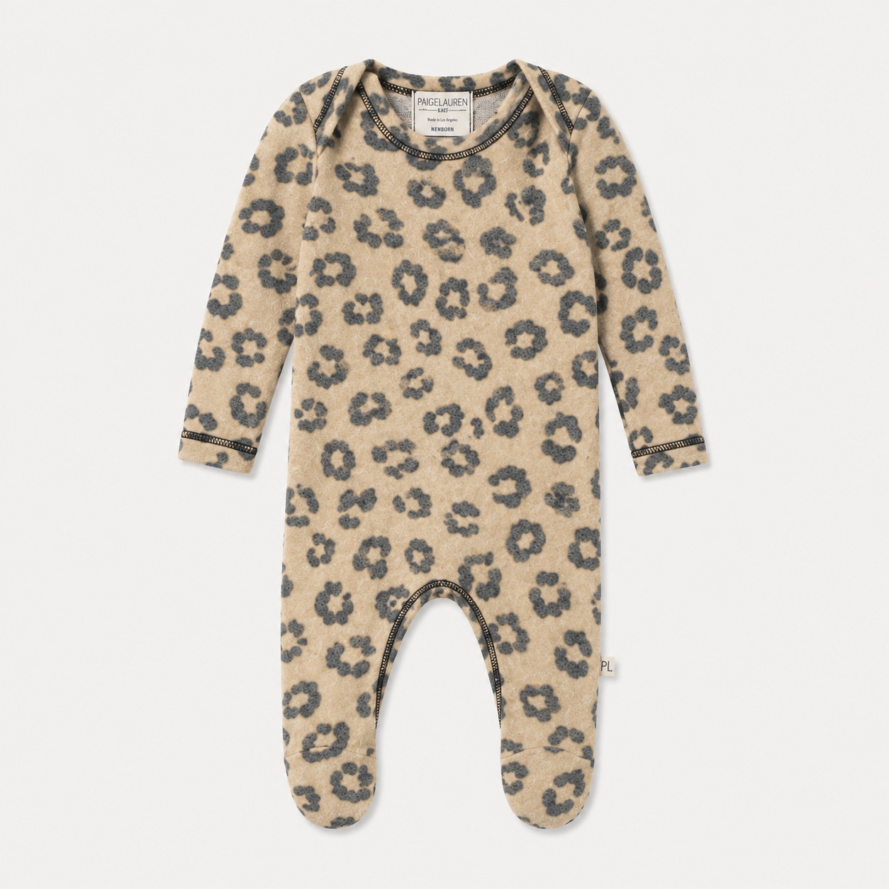 Brushed Hacci Animal Pajama