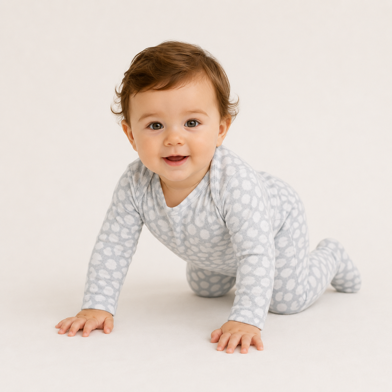 Brushed Hacci Animal Pajama