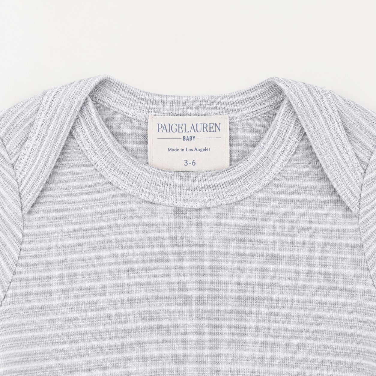 Rib Lap Tee Footie Pajama