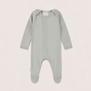 Variegated Rib Lap Tee Footie Pajama